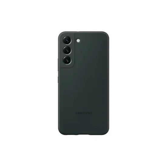 Cover Samsung S22 Rainbow Silicone - Forest Green